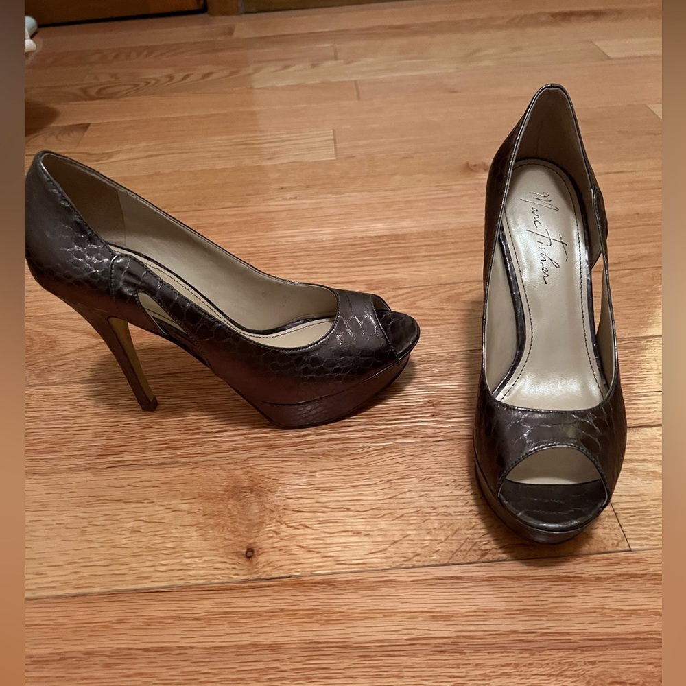 Mark Fisher Crome Heels